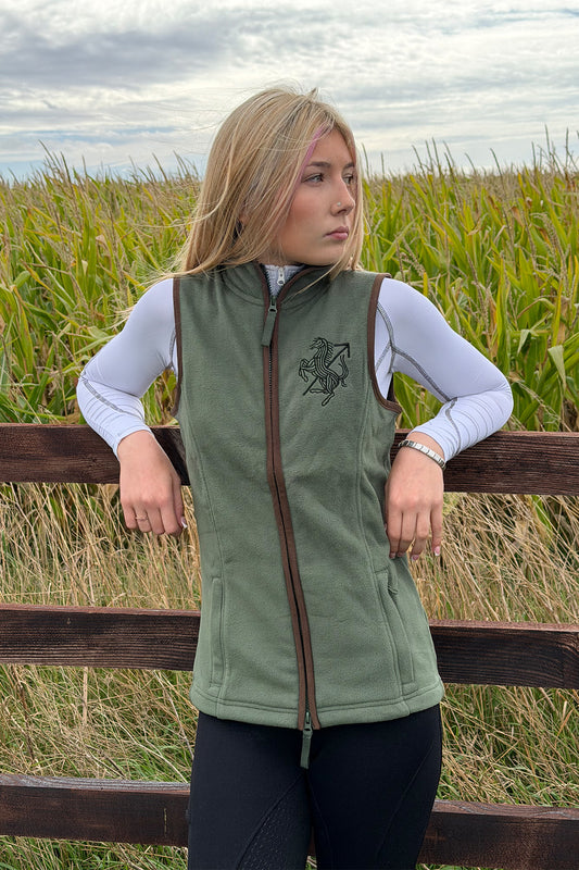 Moss Green Gilet